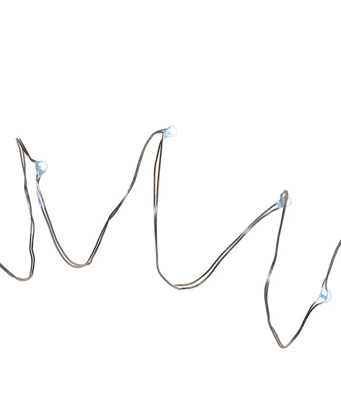 Kurt Adler Battery-Operated 50-Light LED Fairy Flashing Light Set - Cool White 4 Kurt Adler Battery-Operated 50-Light LED Fairy Flashing Light Set - Cool White - Image 4