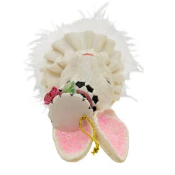 Kurt Adler Alice In Wonderland Hat Ornament - White Rabbit -Festive Ornaments Deals je5vrbvckxtf2rukynqv