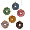Kurt Adler Foam Donut Ornaments -