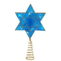 Kurt Adler Battery-Operated Deluxe Hanukkah Treetop Star -Festive Ornaments Deals jijeiiqh0voytv46ogsp