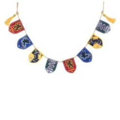 Kurt Adler 30 Inch Harry Potter Shield Banner Garland