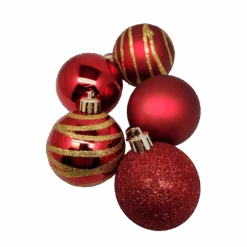 Kurt Adler Shatterproof Decorated Ball Ornament Set - -Festive Ornaments Deals jw5wlum9npi2d0zbbklh