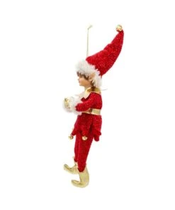 Kurt Adler Kringles Red And Gold Elf Ornament 7 Kurt Adler Kringles Red And Gold Elf Ornament -Festive Ornaments Deals kba4yp8ksv8svztwsacc