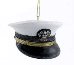 Kurt Adler US Navy Cap Ornament - Officer