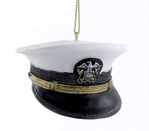 Kurt Adler US Navy Cap Ornament - Officer 1 Kurt Adler US Navy Cap Ornament - Officer