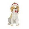 Kurt Adler Dog In A Santa Hat Ornament - Beagle