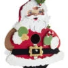 Kurt Adler Santa Wooden Birdhouse Ornament