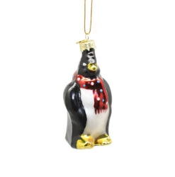 Kurt Adler 3 Inch Boxed Glass Ornament - Penguin