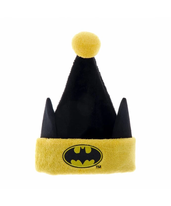 Kurt Adler DC Comics Batman Santa Hat With Bat Ears 1 Kurt Adler DC Comics Batman Santa Hat With Bat Ears