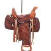Kurt Adler Western Saddle Ornament - Classic