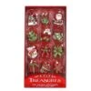 Kurt Adler Petite Treasures Miniature Peppermint Ornaments, 12-Piece Box Set