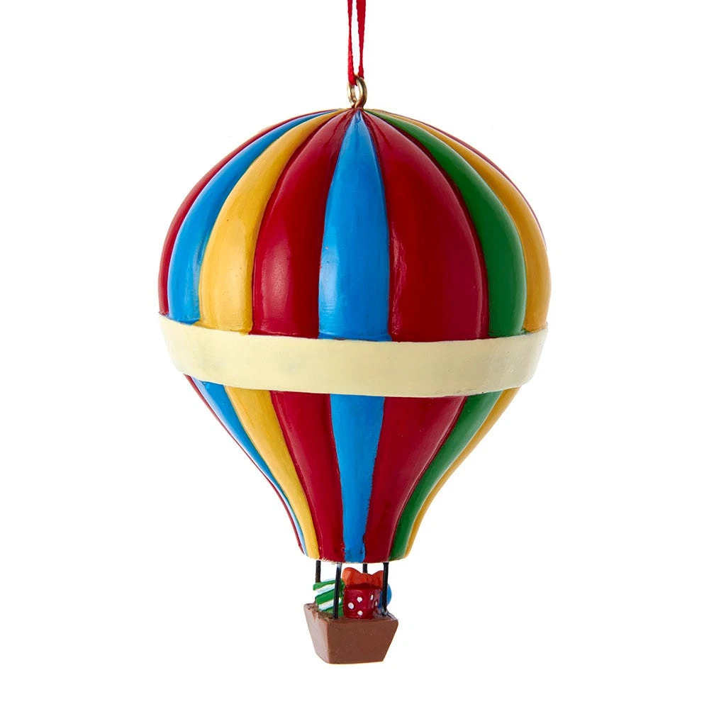 Kurt Adler Hot Air Balloon Ornament 1 Kurt Adler Hot Air Balloon Ornament