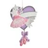 Kurt Adler Ballet Heart " Dance" Ornament
