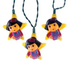Kurt Adler 10-Light Dora The Explorer Light Set