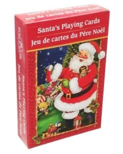 Kurt Adler Santa's Playing Cards