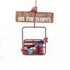 Kurt Adler Life Is Better Ski Lift Ornament