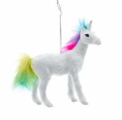 Kurt Adler Magic Rainbow Unicorn Ornament -