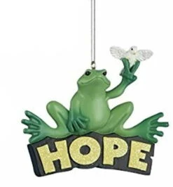 Kurt Adler Peace Frog Ornament - Faith -Festive Ornaments Deals ne1u977gw1vxn0d7z7e4