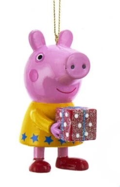 Kurt Adler Peppa Pig Ornament - Yellow Dress -Festive Ornaments Deals nld54wal4mexrrs2opcy