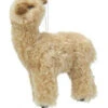 Kurt Adler Alpaca Hanging Ornament - Tan