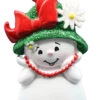 Kurt Adler Snowman Family Ornament - Aunt