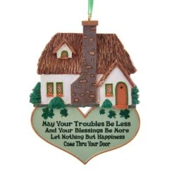 Kurt Adler Irish Home Blessing Ornament