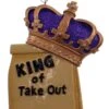 Kurt Adler Take-out Royalty Ornament - King