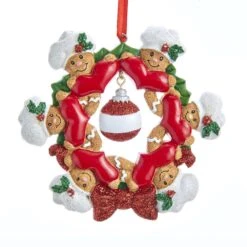 Kurt Adler Gingerbread Wreath Ornament - Family Of 3 16 Kurt Adler Gingerbread Wreath Ornament - Family Of 3 -Festive Ornaments Deals o9vaqgmlan1tv9uq1lln
