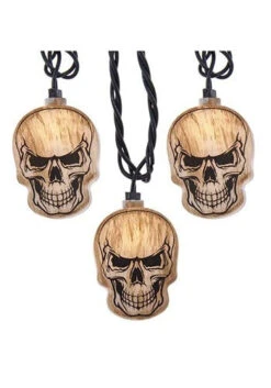 Kurt Adler Skull Head 10 Light String Light Set -Festive Ornaments Deals od1a1rghpkc87wiqptnr