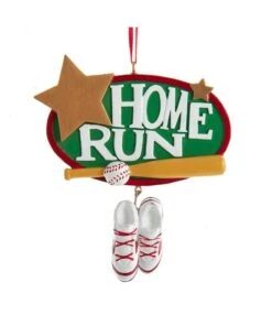 Kurt Adler Baseball " Home Run" Ornament