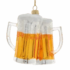 Kurt Adler Cheers - Glass Beer Mug Ornament