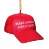 Kurt Adler Make America Great Again - Hat Ornament