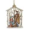 Kurt Adler Woodland Nativity Ornament