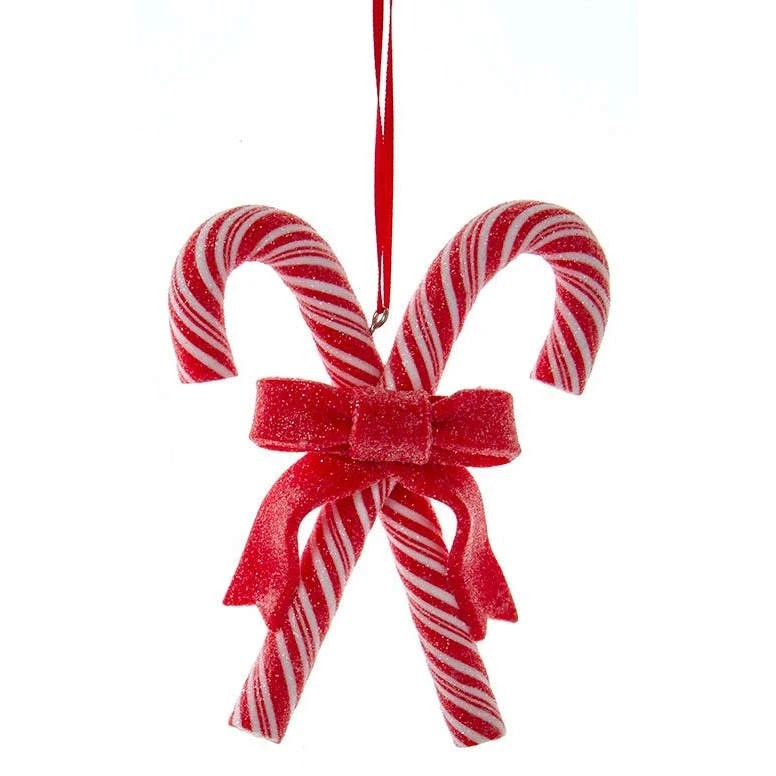 Kurt Adler Crisscross Candy Cane Ornament 4 Kurt Adler Crisscross Candy Cane Ornament - Image 4