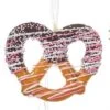 Kurt Adler Frosted Pretzel Ornament -