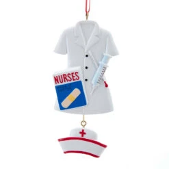Kurt Adler Nurse Uniform Ornament -Festive Ornaments Deals qm6yyxpyvbgstmyijuwq