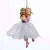 Kurt Adler Resin Clara Girl Ornament - 5"