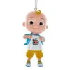 Kurt Adler Cocomelon JJ With White Shirt Ornament