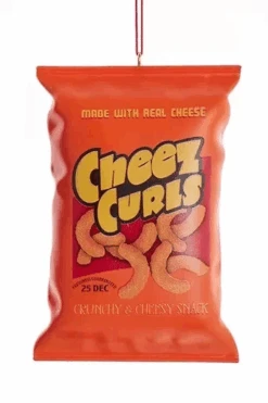 Kurt Adler Snack Bag Ornaments - Cheez Curls