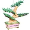 Kurt Adler 3.75 Inch Bonsai Tree Ornament - Grow With Love