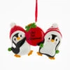 Kurt Adler Penguin Couple "Our 1st Christmas" Ornament