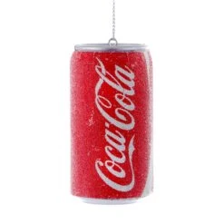 Kurt Adler 3" Frosty Coca-Cola Can Ornament