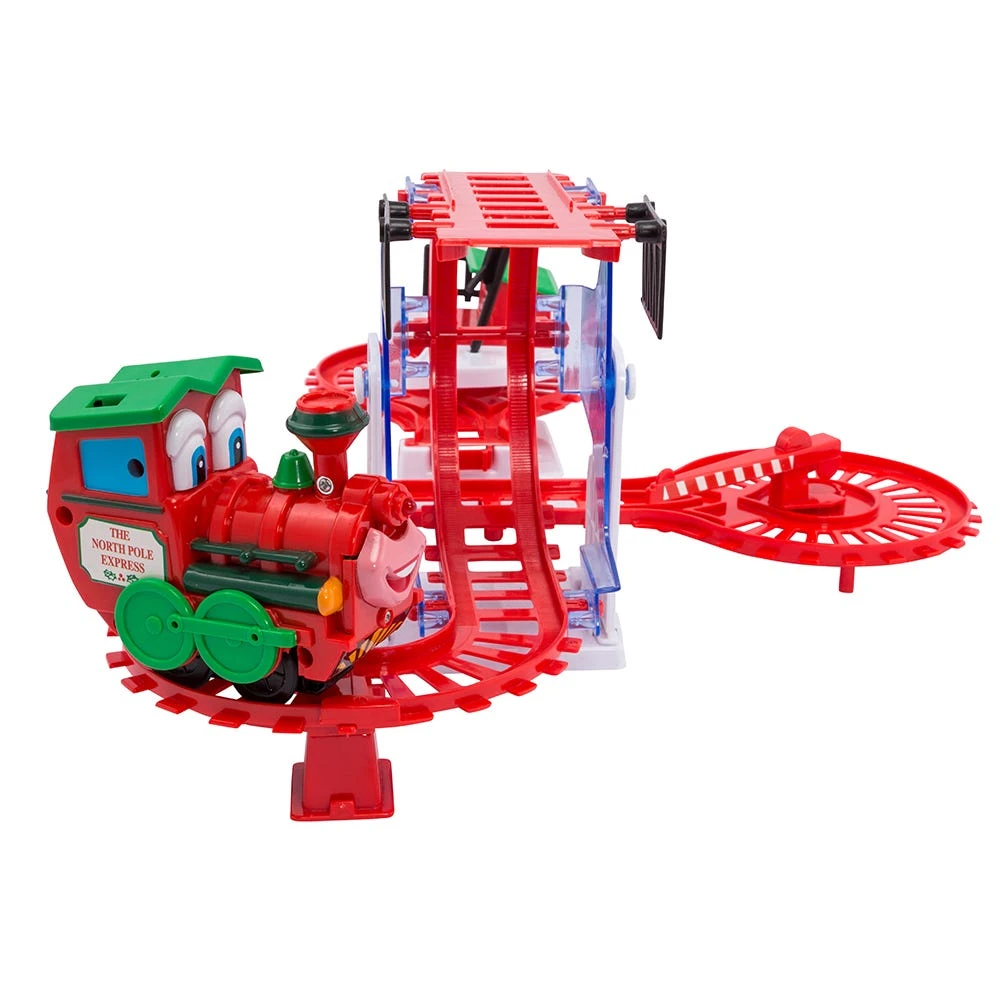 Kurt Adler Battery-Operated Musical North Pole Express Train 2 Kurt Adler Battery-Operated Musical North Pole Express Train - Image 2