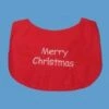Kurt Adler Baby Bib - Merry Christmas