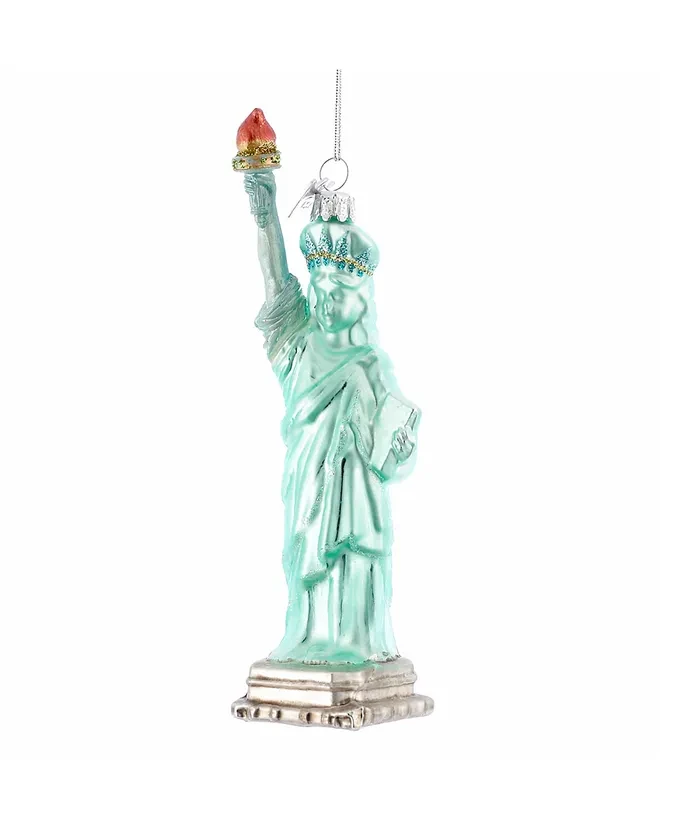 Kurt Adler Statue Of Liberty Glass Ornament 1 Kurt Adler Statue Of Liberty Glass Ornament