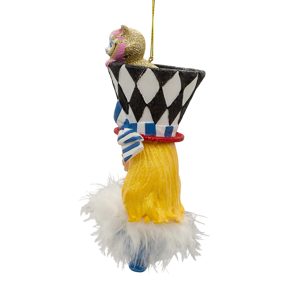 Kurt Adler Alice In Wonderland Hat Ornament - Alice 4 Kurt Adler Alice In Wonderland Hat Ornament - Alice - Image 4