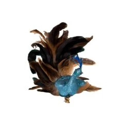 Kurt Adler Decorative Feather Peacock With Clip - 18 Inch -Festive Ornaments Deals tffvukbv0wfvuvqlb6vm