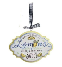Kurt Adler When Life Gives You Lemons Ornament - Make Something Sweet