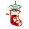 Kurt Adler Puppy's First Christmas - Stocking Ornament