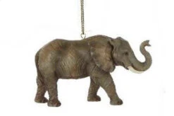Kurt Adler Safari Animal Ornament - Elephant